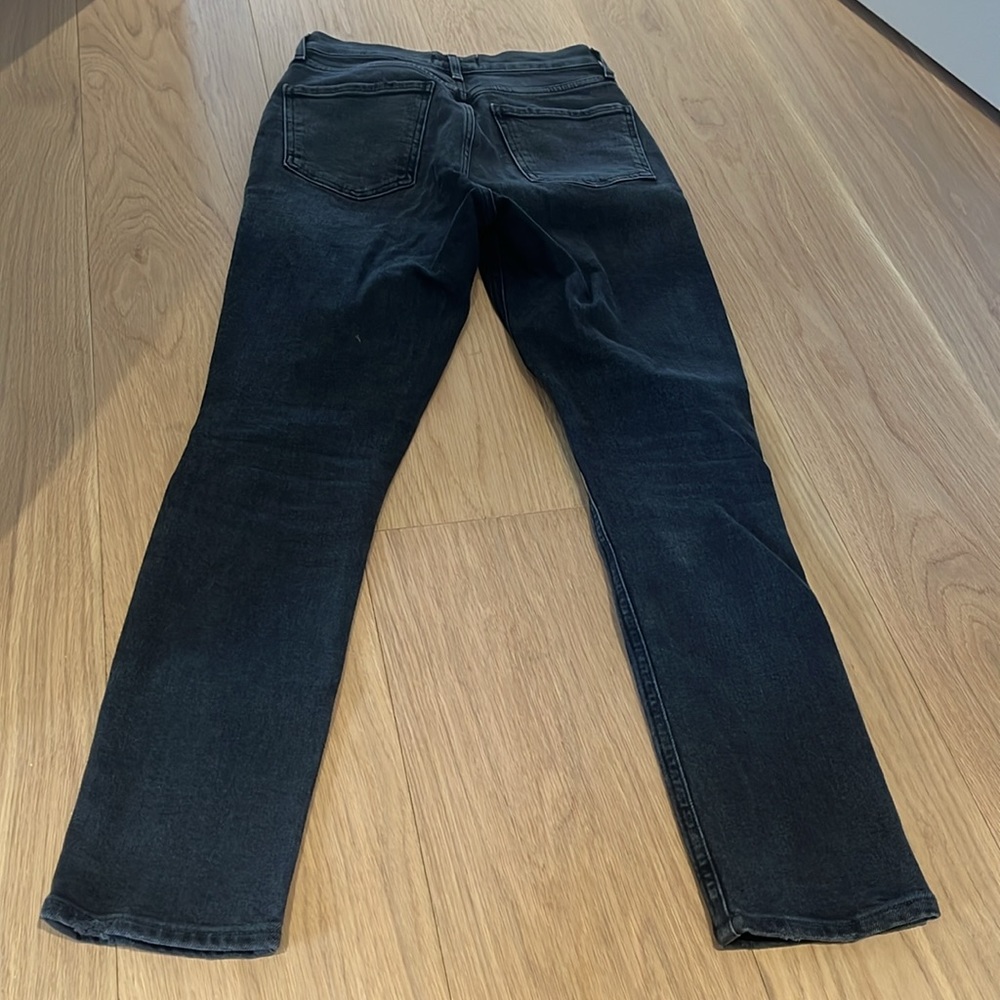 Agolde Nico Jeans - Black Ripped. Size 24 - Picture 6 of 10